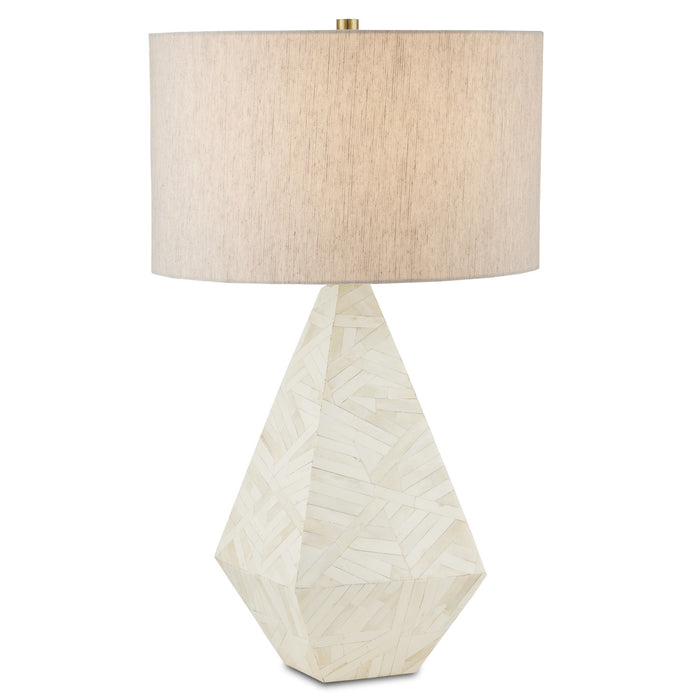 Currey and Company One Light Table Lamp from the Elysium collection in Natural finish