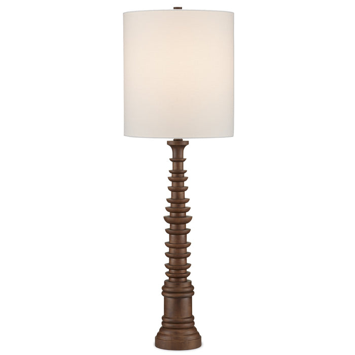 Currey and Company One Light Table Lamp from the Phyllis Morris collection in Natural finish