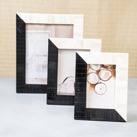 Design Shop Black & White Photo Frame