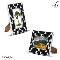 Design Shop Black & White Photo Frame