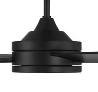 Craftmade - INS62FB3 - 62" Ceiling Fan - Inspo 62 Indoor/Outdoor - Flat Black