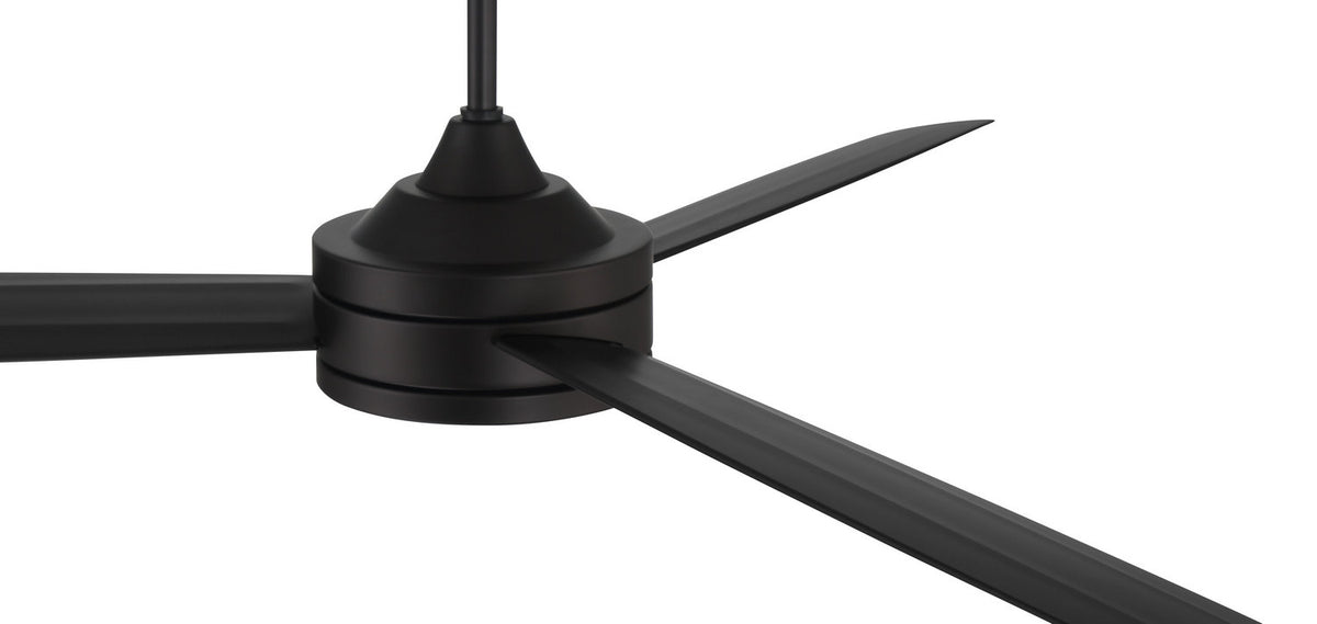 Craftmade - INS62FB3 - 62" Ceiling Fan - Inspo 62 Indoor/Outdoor - Flat Black