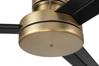 Craftmade - MND54SBFB3 - 54" Ceiling Fan - Mondo 54 - Satin Brass