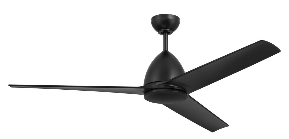 Craftmade - NTO54FB3 - 54" Ceiling Fan - Nitro - Flat Black