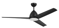 Craftmade - NTO54FB3 - 54" Ceiling Fan - Nitro - Flat Black