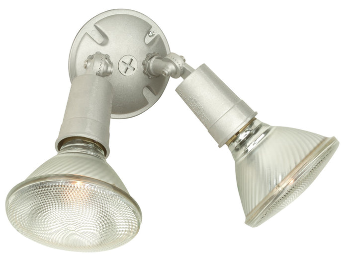 Craftmade Two Light PAR Holder from the Par Holders collection in Natural Aluminum finish