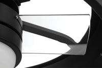 Craftmade - TYL24FB3-NWF - 20" Ceiling Fan - Taylor 18" Fandelier Indoor/Outdoor no Wifi - Flat Black