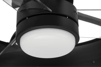Craftmade - TYL24FB3-NWF - 20" Ceiling Fan - Taylor 18" Fandelier Indoor/Outdoor no Wifi - Flat Black
