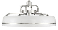 Craftmade - TYL24WPLN3-NWF - 20" Ceiling Fan - Taylor 18" Fandelier no Wifi - White/Polished Nickel