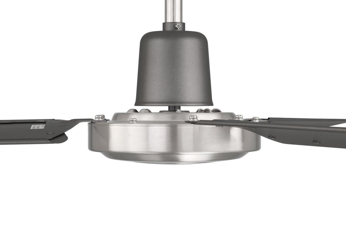 Craftmade - UT56TBNK3MR - 56" Ceiling Fan - Utility - Titanium/Brushed Polished Nickel