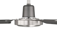 Craftmade - UT56TBNK3MR - 56" Ceiling Fan - Utility - Titanium/Brushed Polished Nickel