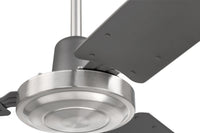 Craftmade - UT56TBNK3MR - 56" Ceiling Fan - Utility - Titanium/Brushed Polished Nickel