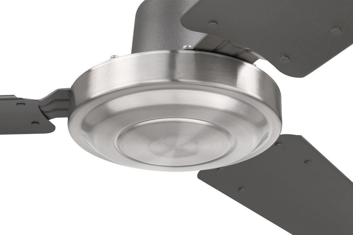 Craftmade - UT56TBNK3MR - 56" Ceiling Fan - Utility - Titanium/Brushed Polished Nickel