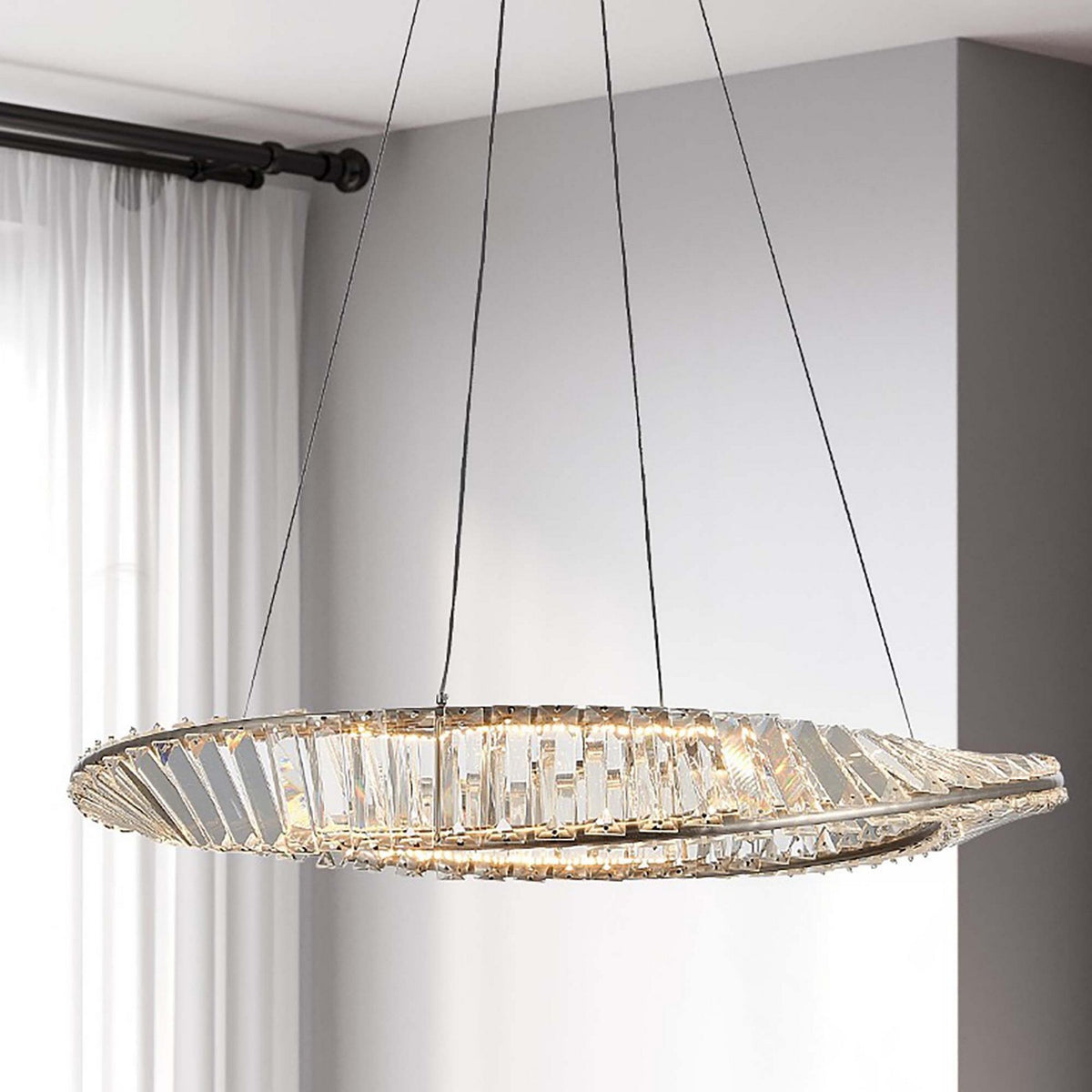 Artcraft - AC6720SN - LED Pendant - Stella - Satin Nickel