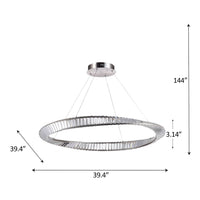 Artcraft - AC6722SN - LED Pendant - Stella - Satin Nickel