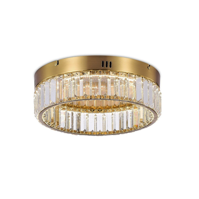 Artcraft LED Flush Mount from the Stella Collection collection in Brushed Brass finish