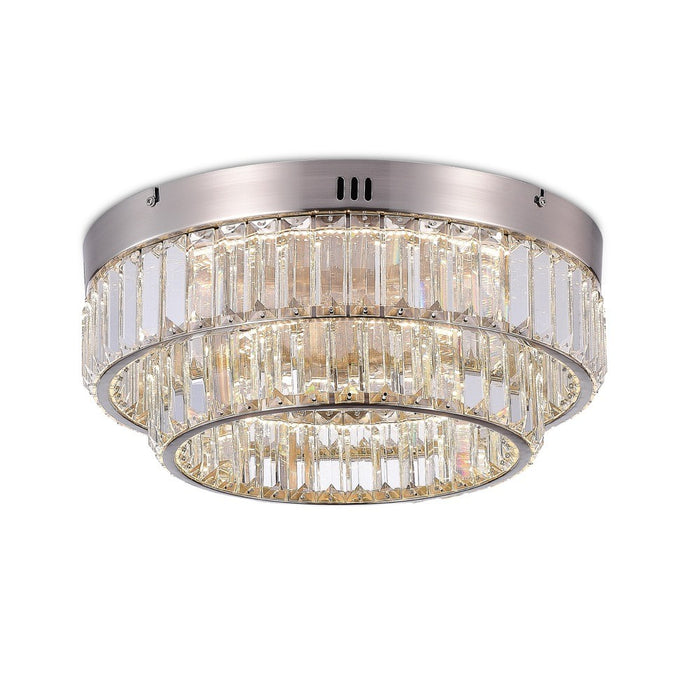 Artcraft LED Flush Mount from the Stella Collection collection in Satin Nickel finish