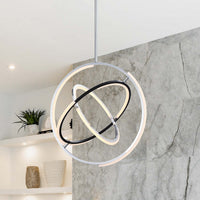 Artcraft - AC6741PN - LED Pendant - Trilogy - Polished Nickel