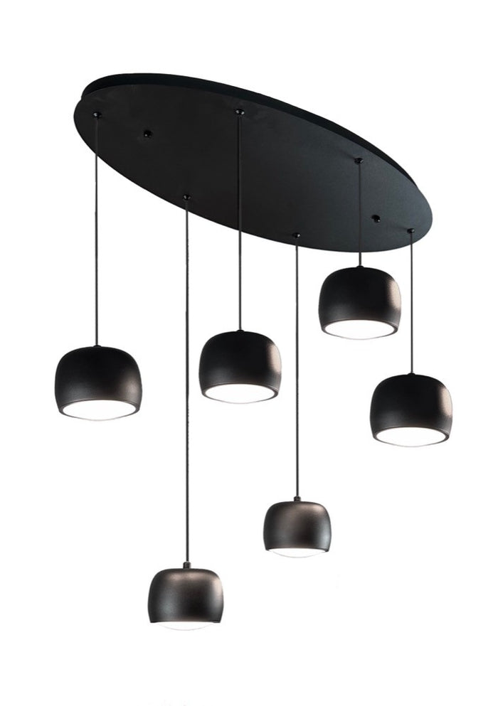 Artcraft LED Pendant from the Onyx collection in Black finish