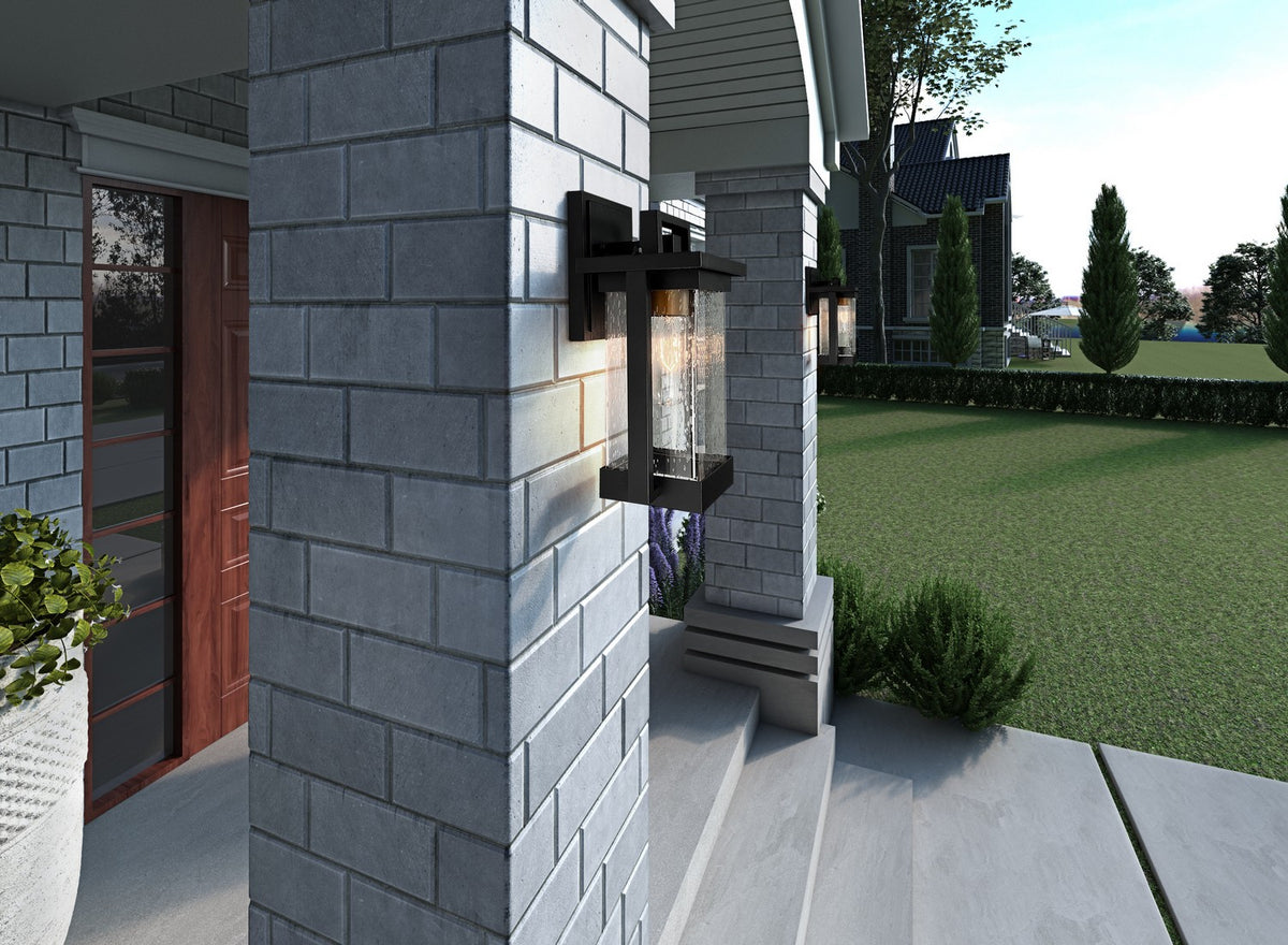 Artcraft - AC8022BK - Outdoor Wall Sconce - Applique murale - Matte Black