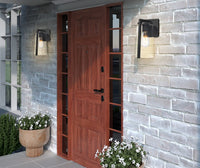 Artcraft - AC8820BK - One Light Outdoor Wall Sconce - Portofino - Black
