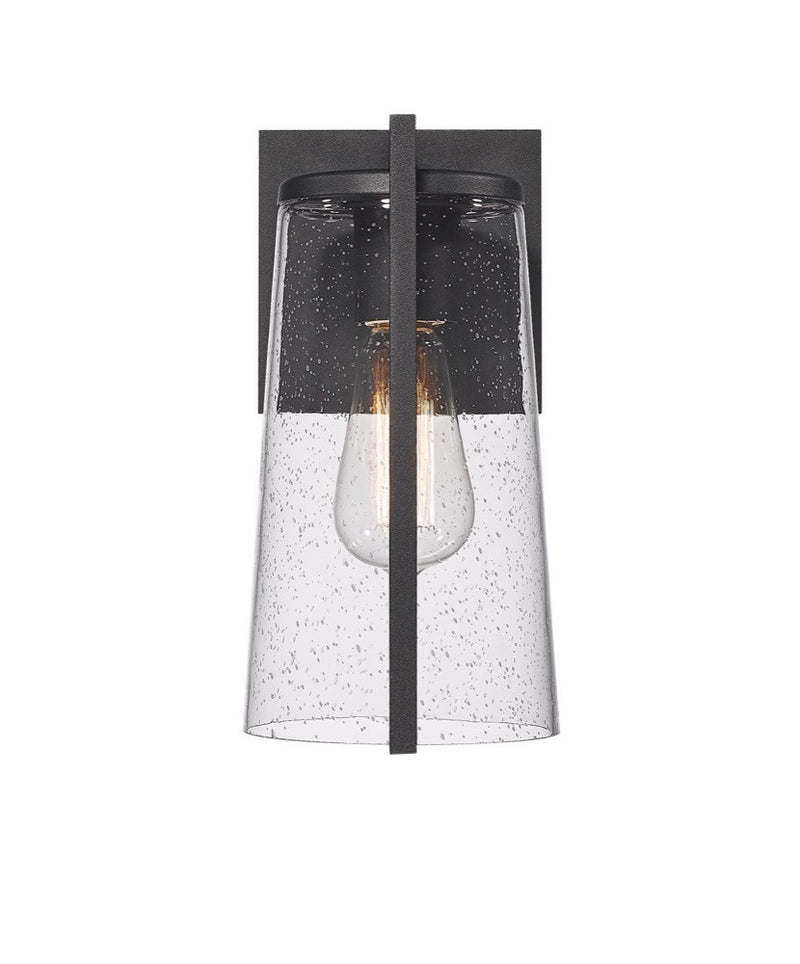 Artcraft - AC8820BK - One Light Outdoor Wall Sconce - Portofino - Black