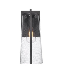 Artcraft - AC8821BK - One Light Outdoor Wall Sconce - Portofino - Black