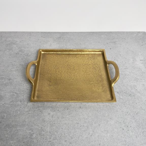 Design Shop Gold Square Plate