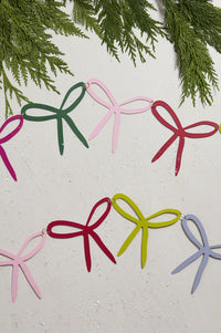 Design Shop Brightly Bow Garland 72"x 5"