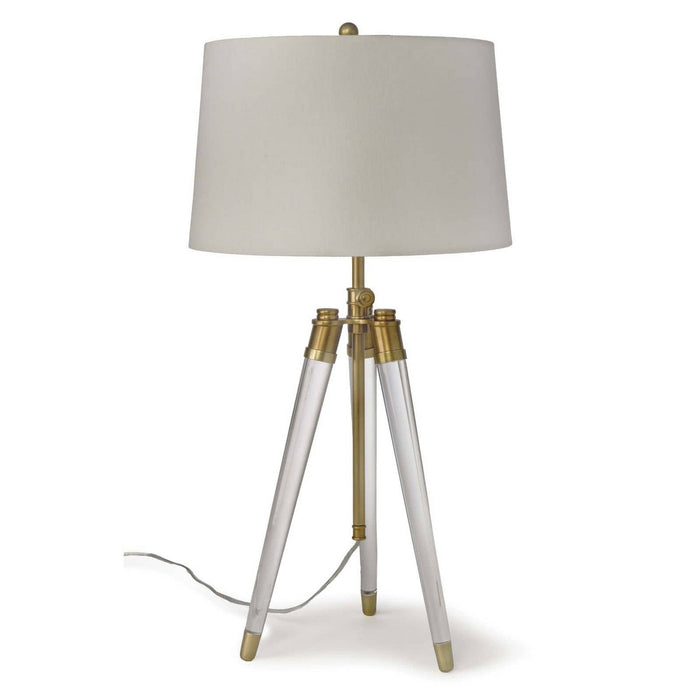 Regina Andrew One Light Table Lamp from the Brigitte collection in Clear finish