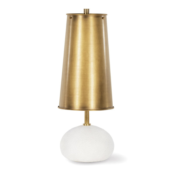 Regina Andrew One Light Mini Lamp from the Hattie collection in Natural Brass finish