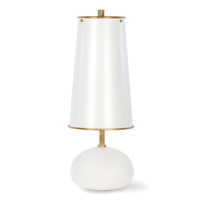 Regina Andrew One Light Mini Lamp from the Hattie collection in White finish