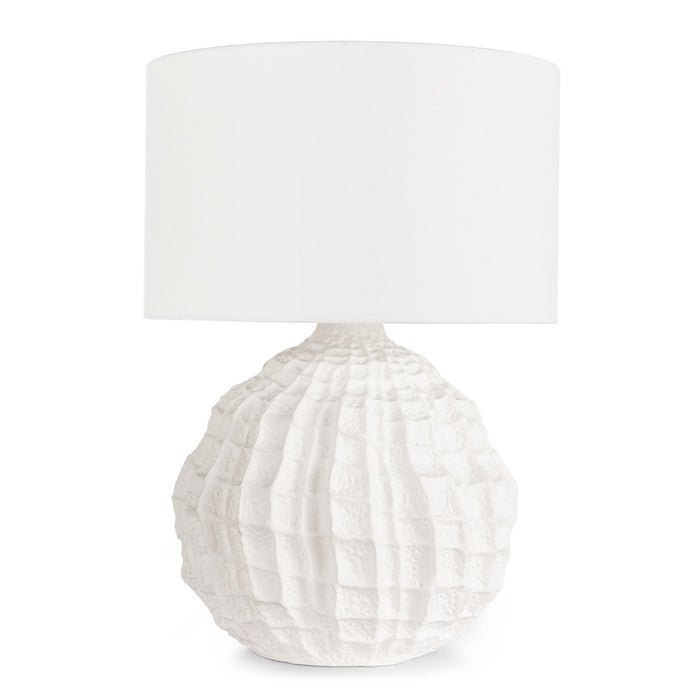 Regina Andrew One Light Table Lamp from the Caspian collection in White finish