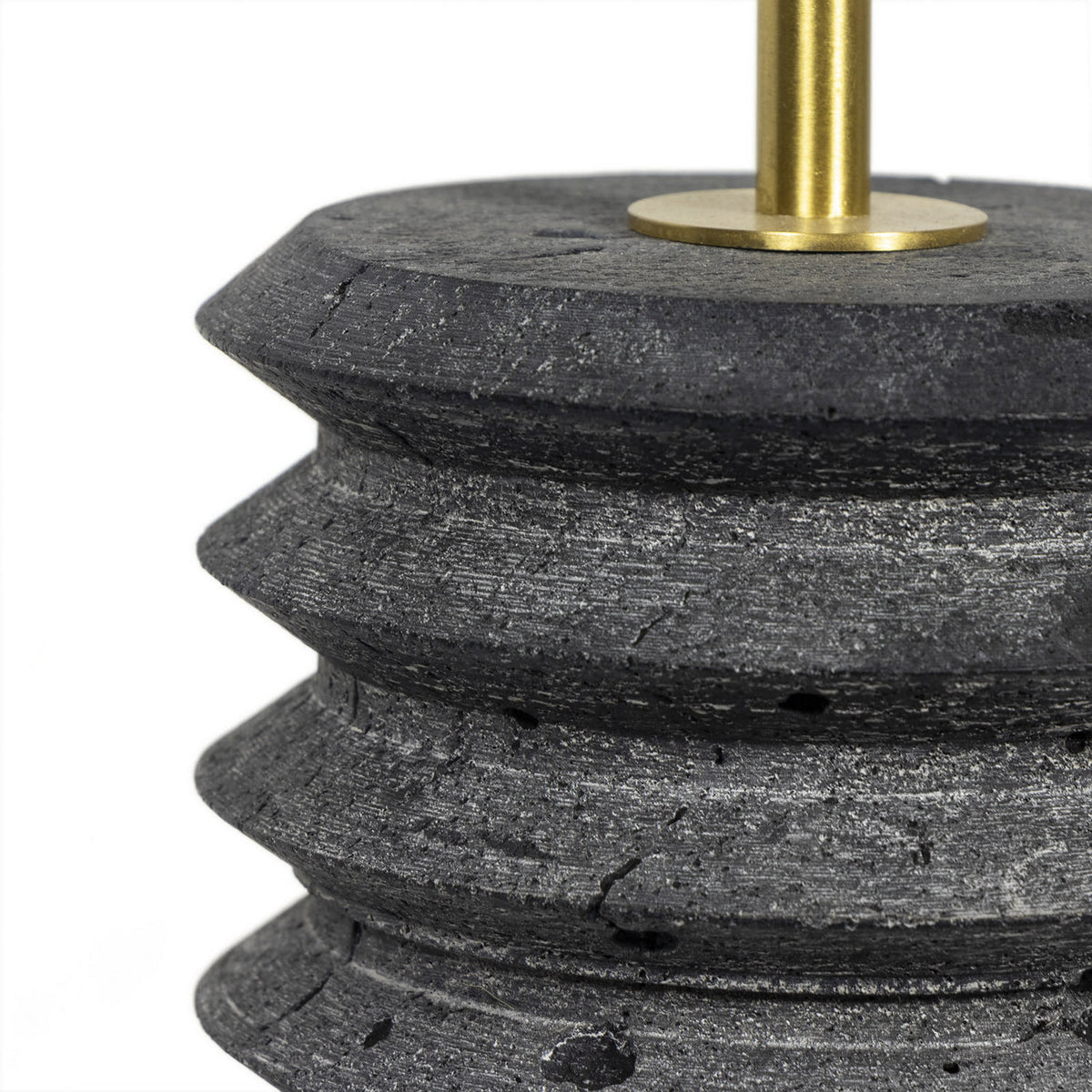 Regina Andrew - 13-1587 - One Light Table Lamp - Noir - Natural Stone