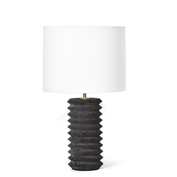 Regina Andrew One Light Table Lamp from the Noir collection in Natural Stone finish