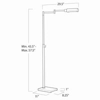 Regina Andrew - 14-1056ORB - One Light Floor Lamp - Noble - Oil Rubbed Bronze