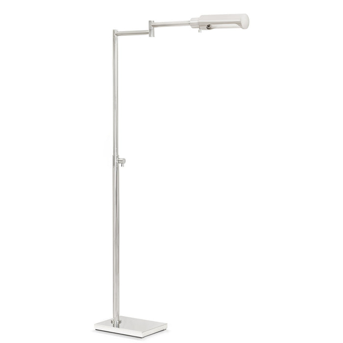 Regina Andrew One Light Floor Lamp from the Noble collection in Polished Nickel finish