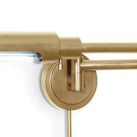 Regina Andrew - 15-1153NB - One Light Wall Sconce - Noble - Natural Brass