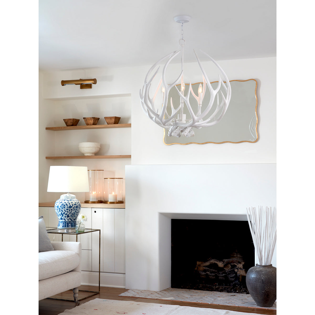 Regina Andrew - 15-1177NB - Two Light Picture Light - Tate - Natural Brass