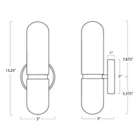 Regina Andrew - 15-1187ORB - LED Wall Sconce - Salon - Natural Stone