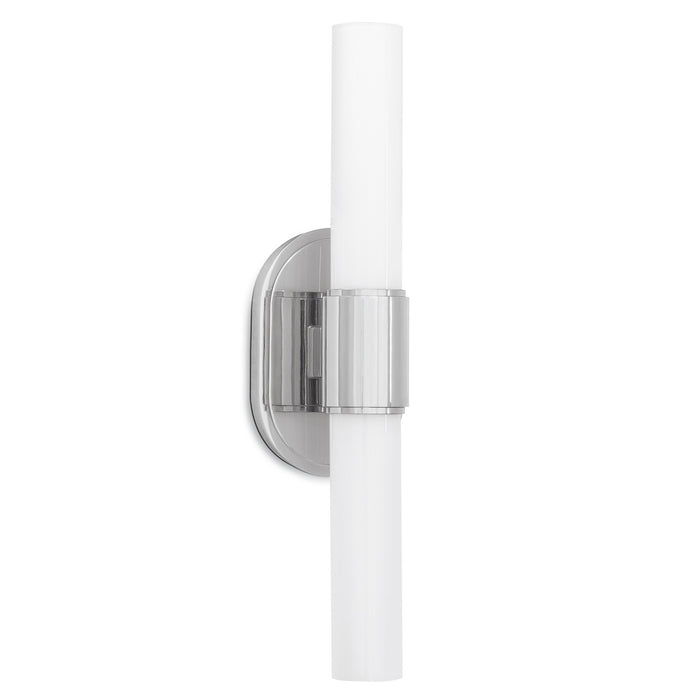 Regina Andrew Two Light Wall Sconce from the Dixon collection in Polished Nickel finish