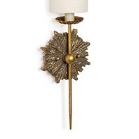 Regina Andrew - 15-1209 - One Light Wall Sconce - Louis - Antique Gold