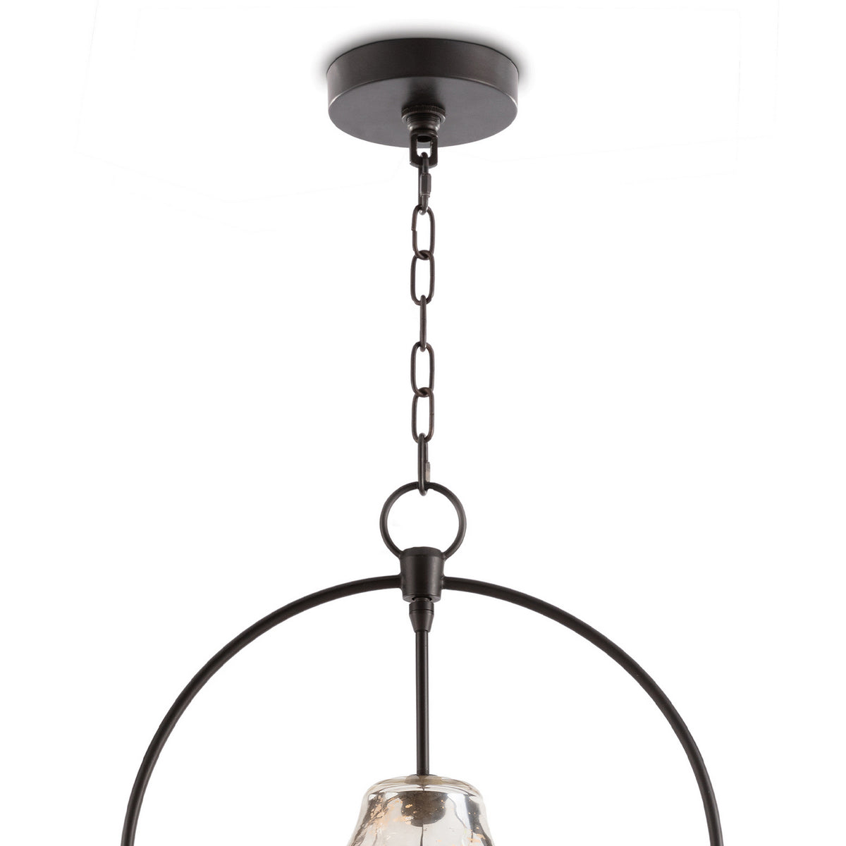Regina Andrew - 16-1360ORB - Three Light Pendant - Emerson Bell Jar - Antique Mercury