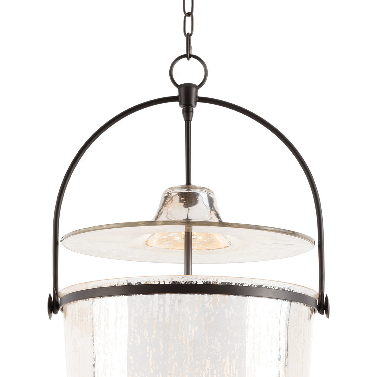 Regina Andrew - 16-1360ORB - Three Light Pendant - Emerson Bell Jar - Antique Mercury