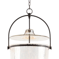 Regina Andrew - 16-1360ORB - Three Light Pendant - Emerson Bell Jar - Antique Mercury