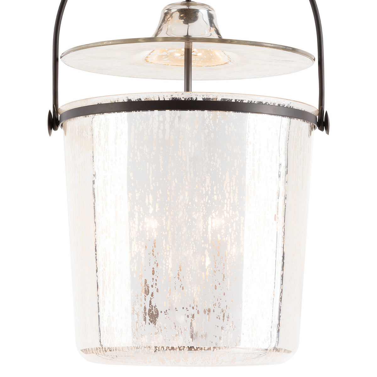 Regina Andrew - 16-1360ORB - Three Light Pendant - Emerson Bell Jar - Antique Mercury