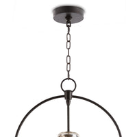 Regina Andrew - 16-1361ORB - Four Light Pendant - Emerson Bell Jar - Antique Mercury