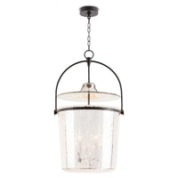 Regina Andrew - 16-1361ORB - Four Light Pendant - Emerson Bell Jar - Antique Mercury