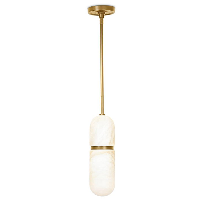 Regina Andrew LED Pendant from the Salon collection in Natural Stone finish
