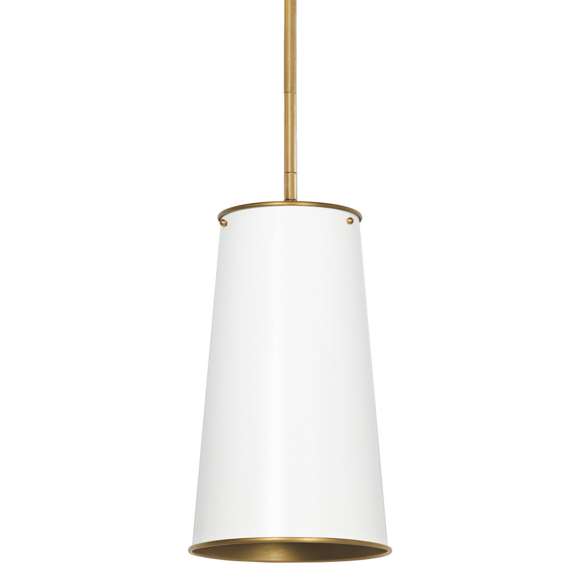 Regina Andrew - 16-1392WT - One Light Pendant - Hattie - White